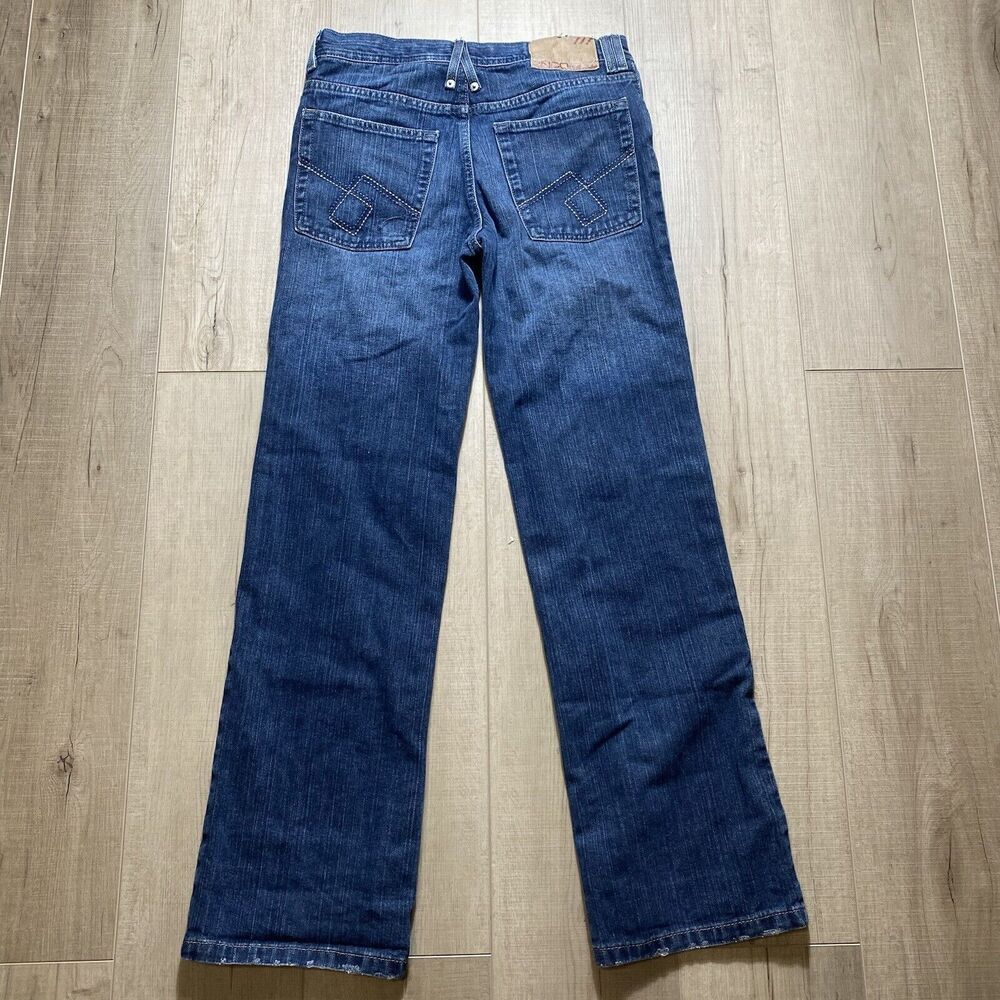 JNCO Premium Riley Women’s 16 32x32 Bootcut Jeans Low Rise Vintage Dark Wash - Picture 10 of 10